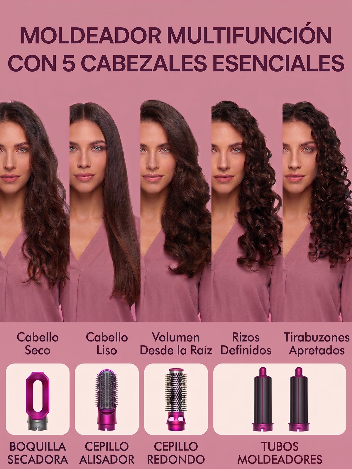 Secador 5 en 1